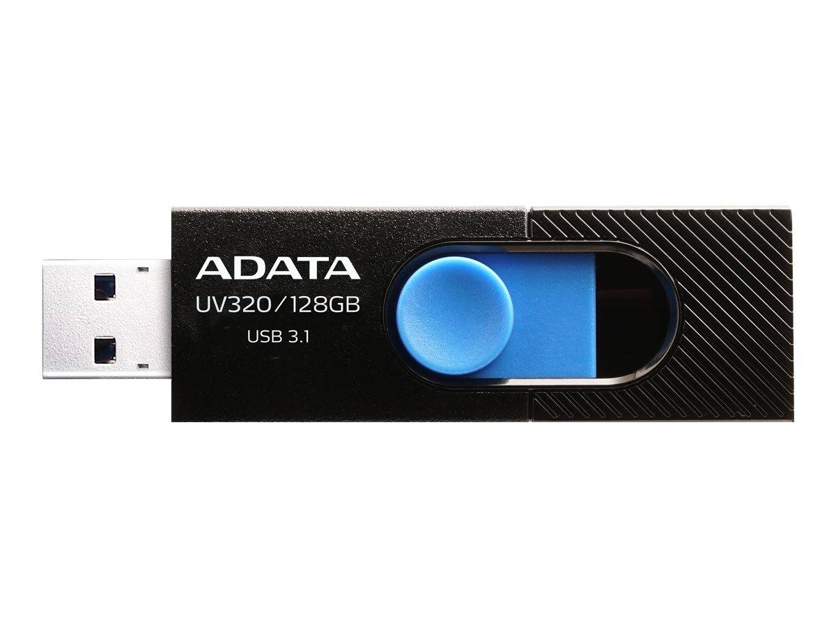 USB-Stick 64GB ADATA DashDrive UV320 schwarz retail - AUV320-64G-RBKBL