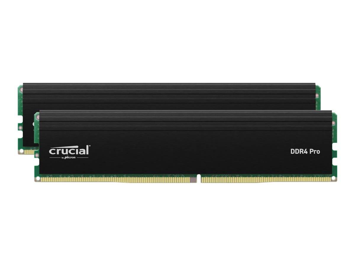 Crucial Pro DDR4-3200 Kit 64GB 2x32GB UDIMM CL22 (16Gbit) - CP2K32G4DFRA32A