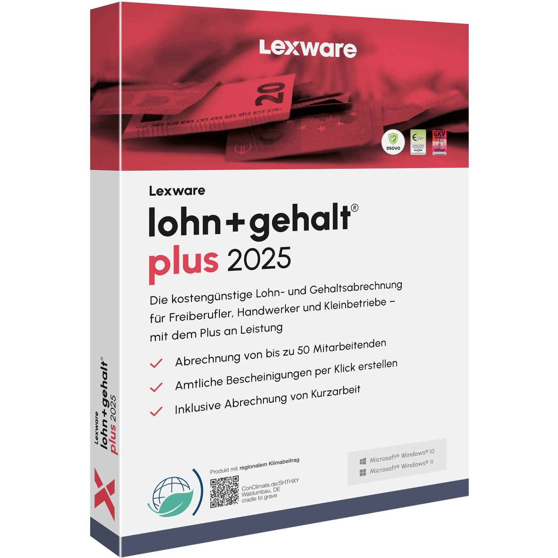 Lexware lohn+gehalt plus 2025 ABO Download - 08857-2044
