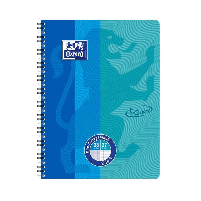 Oxford Collegeblock-Duo Touch A4+ L.28 + L. 27 - 400101422