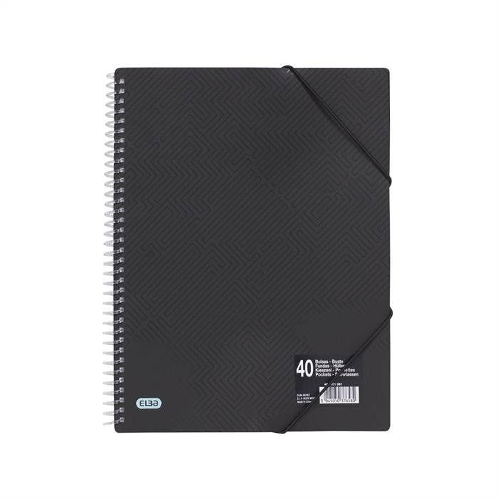 ELBA Spiral-Sichtbuch URBAN DIN A440 Hüllen Plastiksp. - 400104496