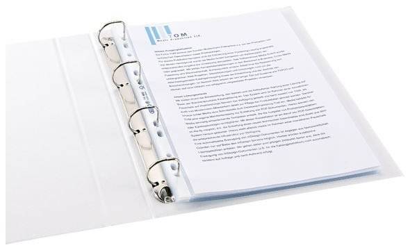 Oxford Prospekthüllen Standard A4 PP 009 mm glasklar 100Stk - 100206764