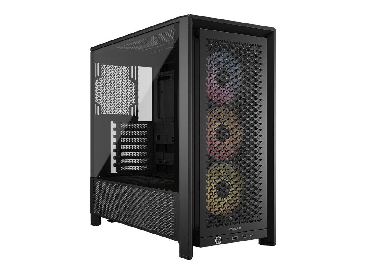 CORSAIR Geh Midi FRAME 4000D RS ARGB Mid-Tower, Black CORSAIR Geh Midi FRAME 4000D RS ARGB Mid-Tower, Black