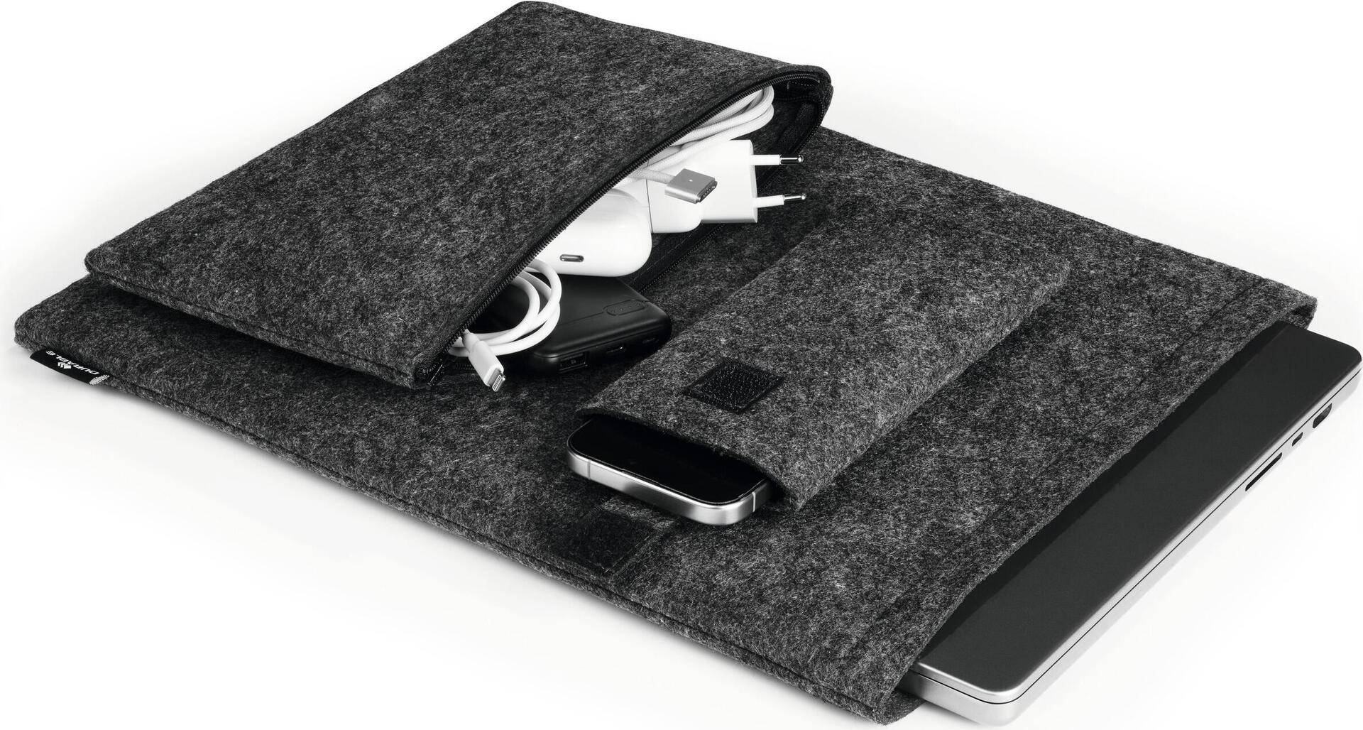 DURABLE Schutzhülle MultiBag 16,4 Effect für Laptops anth. - 507158