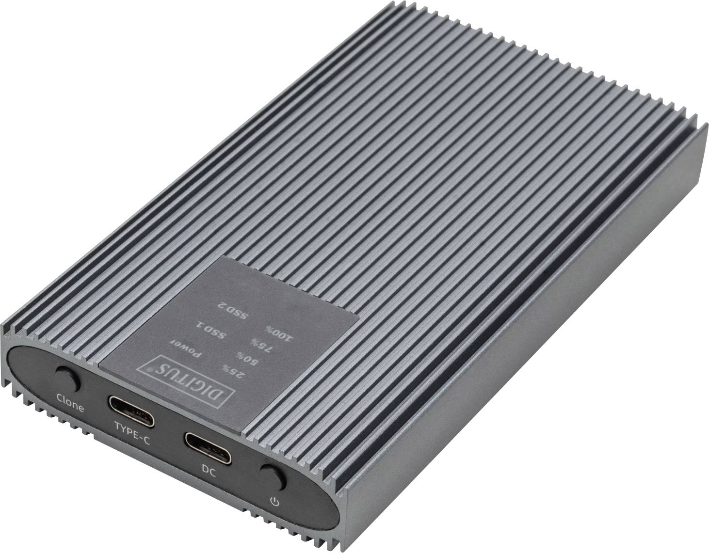DIGITUS USB M.2 NVMe Klonstation, SSD, NVMe werkzeugfrei Dockingstation