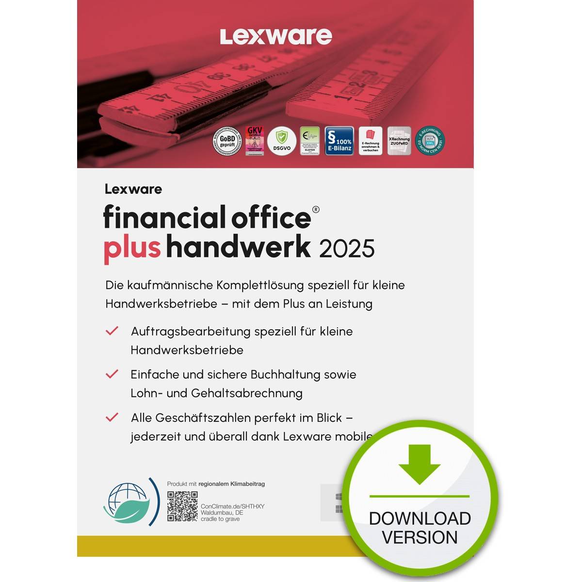 Lexware financial office plus handwerk 2025 ABO Download - 06848-2041