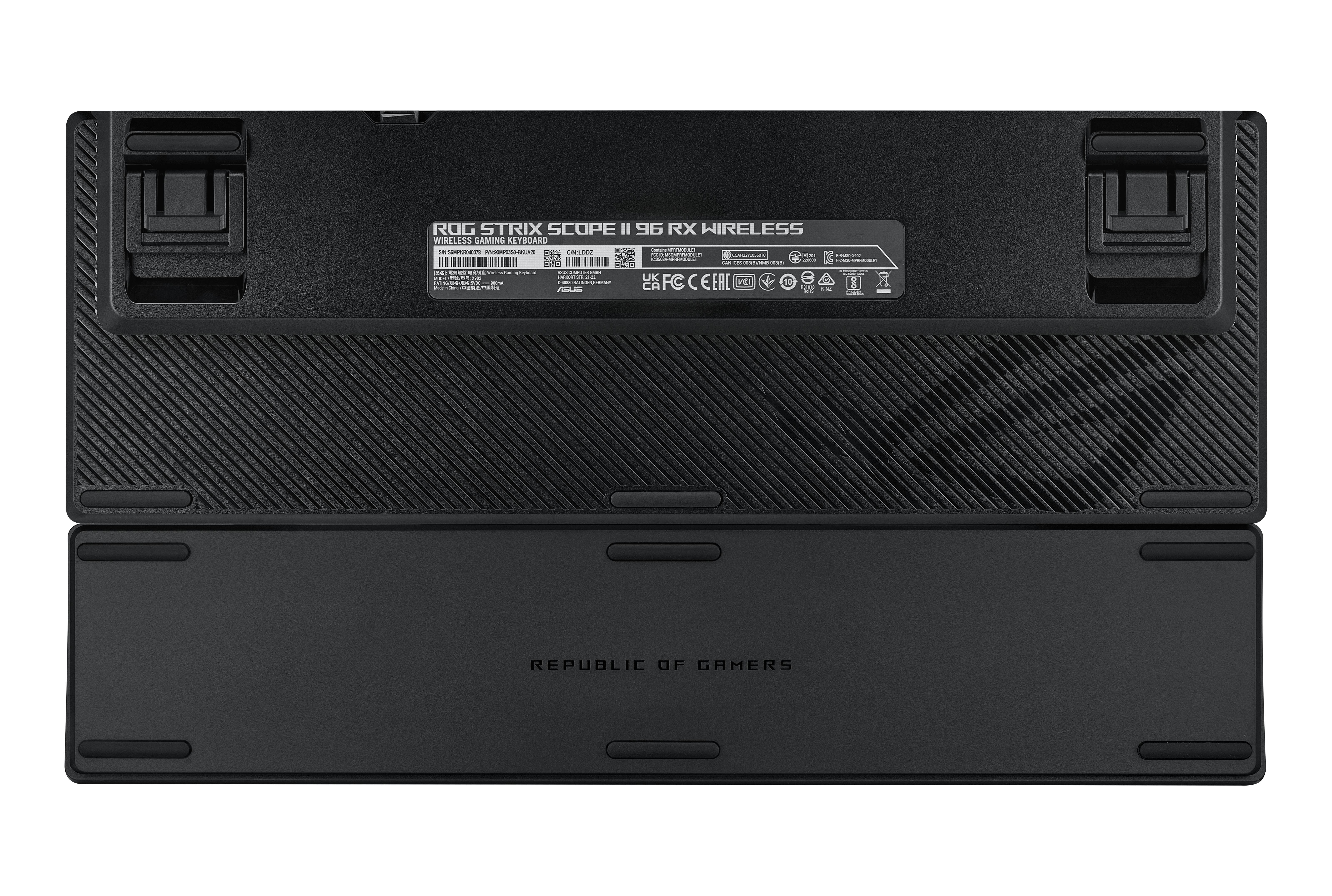 Asus Tastatur ROG Strix Scope II 96 RX Wireless BLK Asus Tastatur ROG Strix Scope II 96 RX Wireless BLK