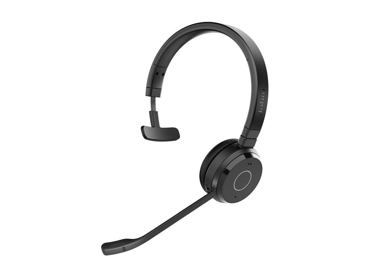 Jabra Headset Evolve 65 TE UC Mono USB inkl. Ladestation - 6693-833-499
