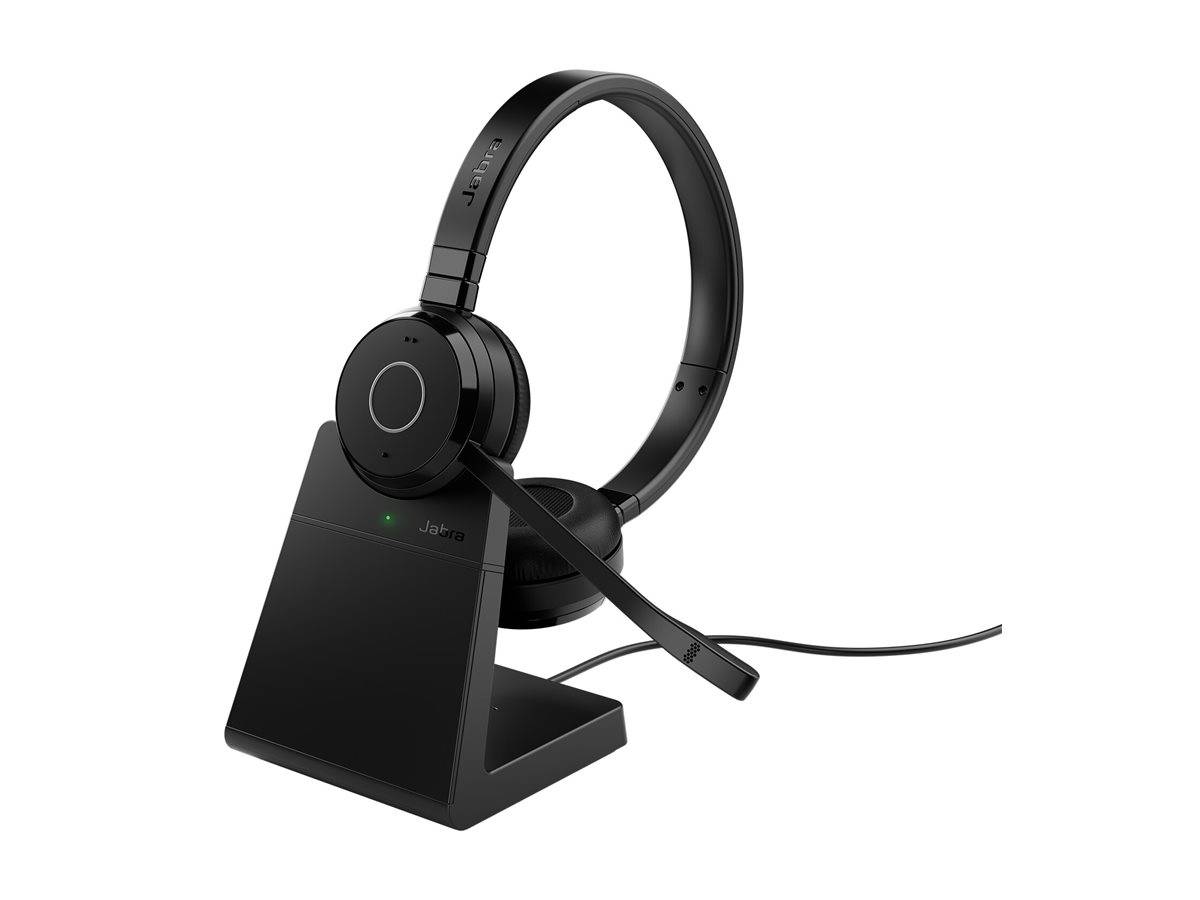 Jabra Headset Evolve 65 TE UC Duo USB inkl. Ladestation - 6699-833-499