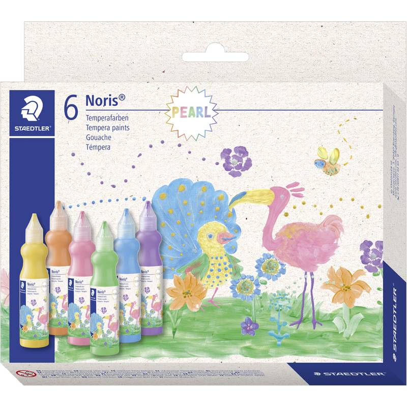 STAEDTLER Temperafarbe Pearl Noris 6St FS