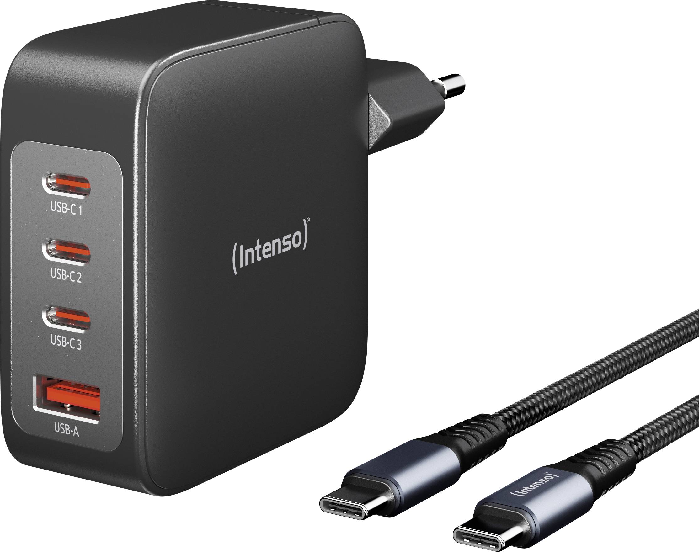 Intenso Power Adapter 140 watt + USB-C cable 2m