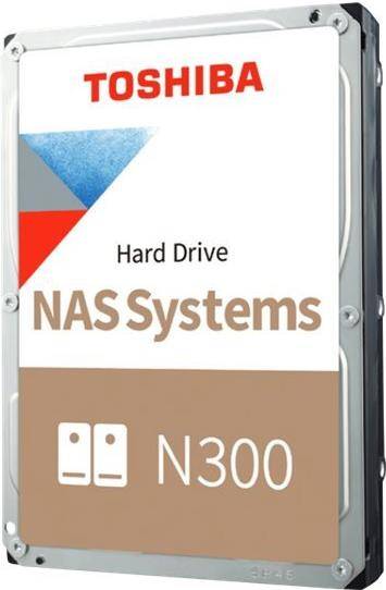 Toshiba 8.9cm (3.5) 20TB SATA3 NAS N300 7200RPM intern - HDWG62AUZSVA