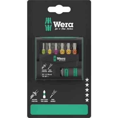 Wera Bit-Check 12 Wood TORX HF 1 SB