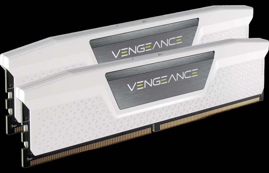 DDR5 32GB PC 6000 CL36 CORSAIR KIT (2x16GB) VENGEANCE white retail - CMK32GX5M2E6000Z36W