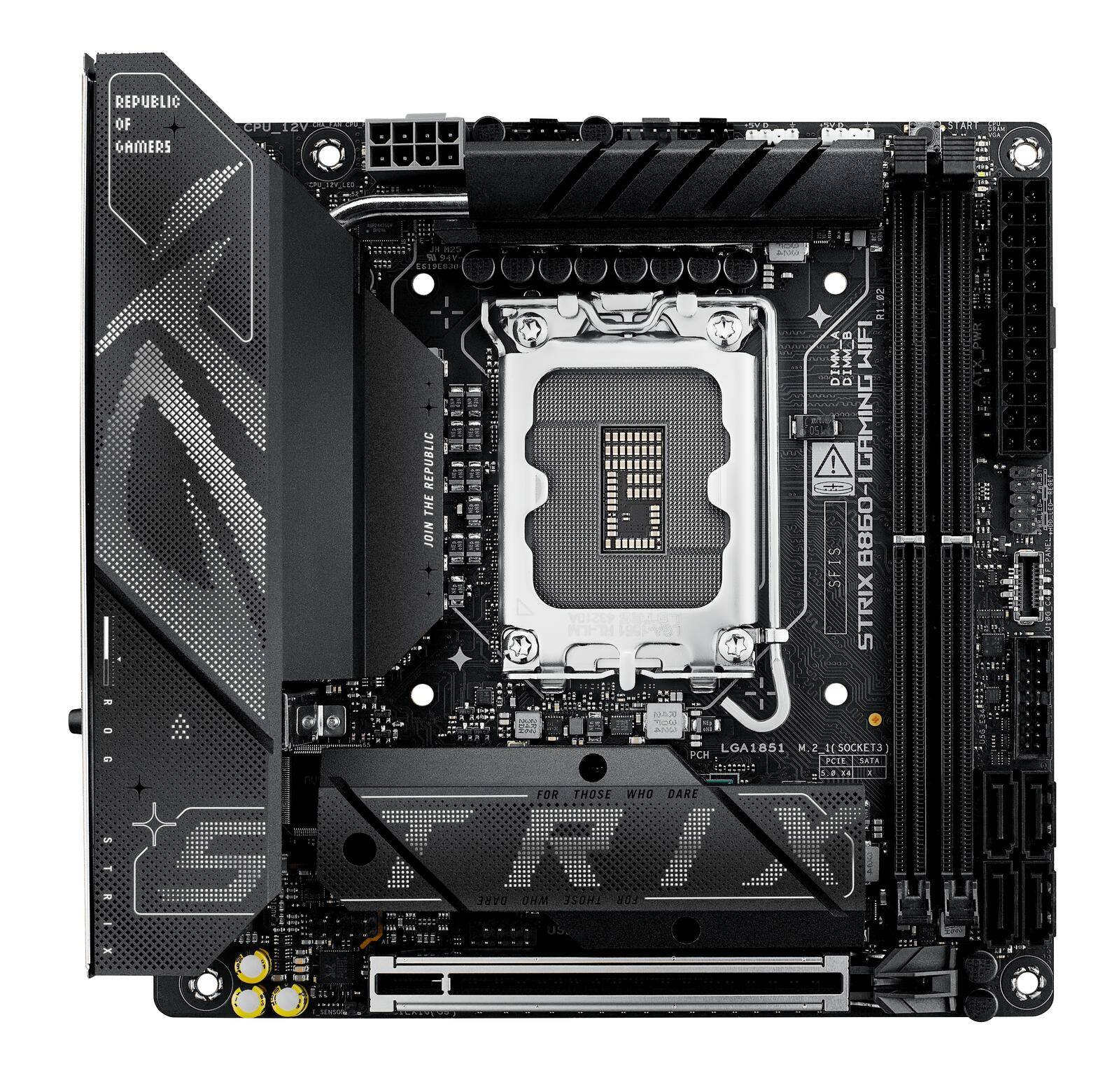 MB ASUS ROG STRIX B860-I GAMING WIFI (Intel,1851,DDR5,miTX) - 90MB1JB0-M0EAY0