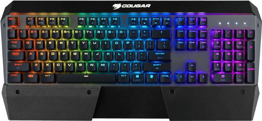 COUGAR Gaming Tastatur Attack X3 RGB Mech. Cherry MX silber - CGR-Attack-X3-RGB