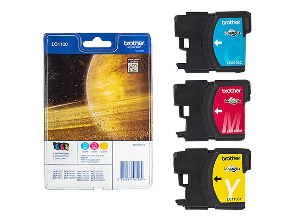 Patrone Brother LC-1100RBWBP Multipack Patrone Brother LC-1100RBWBP Multipack