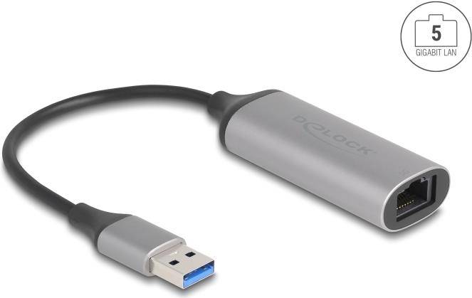 DELOCK USB Typ-A 5 Gigabit LAN Adapter - 81571
