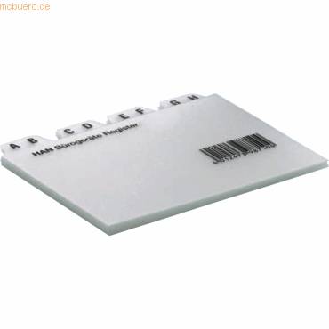 HAN Register A - Z, DIN A5 quer, 25-teilig für Karteiboxen - 985