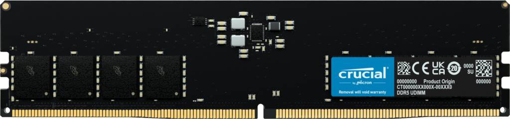 DDR5 64GB PC 5600 CL46 Crucial intern retail - CT64G56C46U5