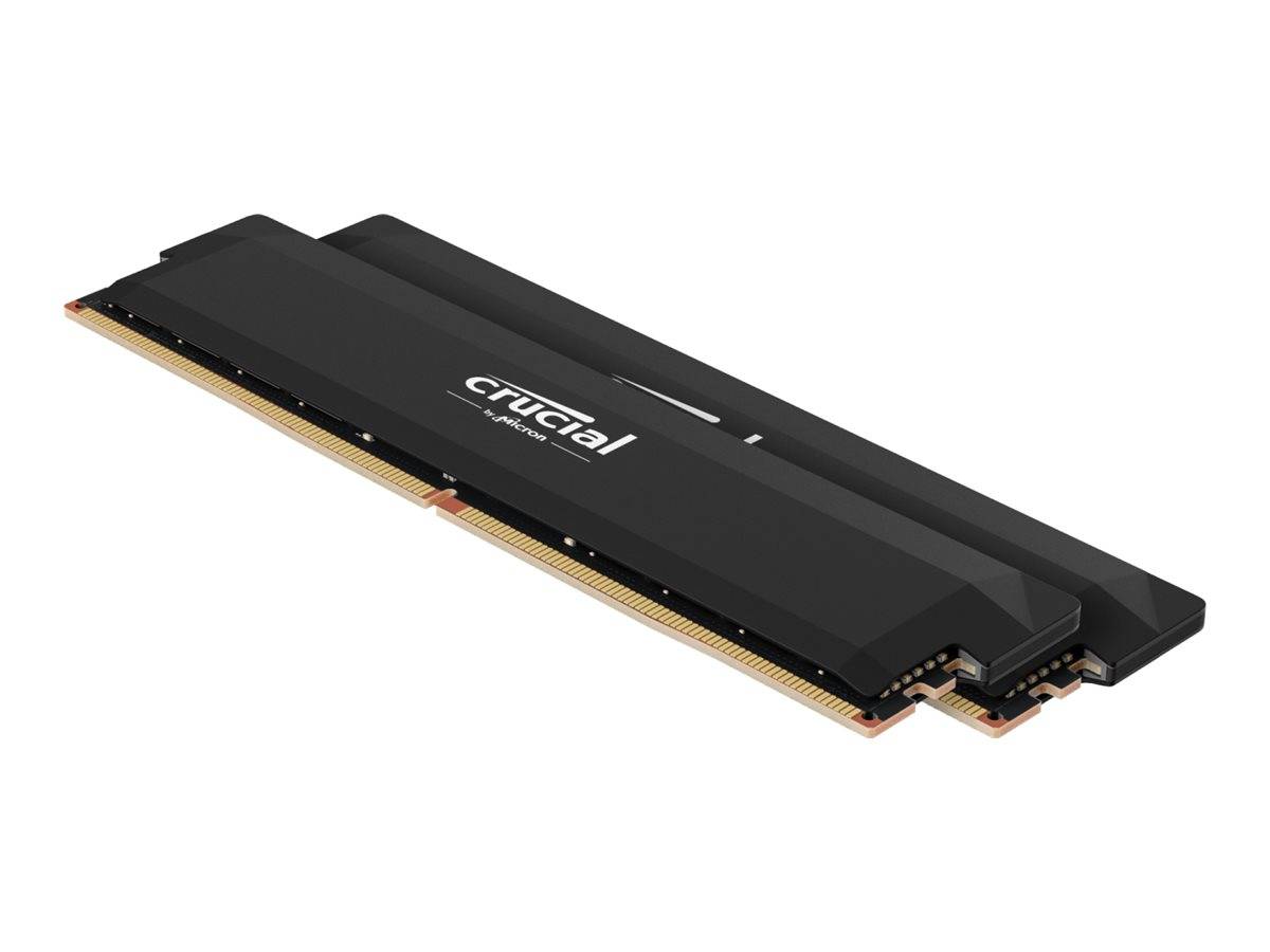 DDR5 64GB PC 6400 CL36 KIT (2x32GB) Crucial Pro black intern retail - CP2K32G64C40U5B