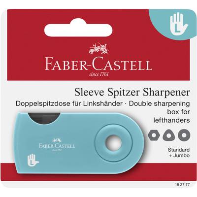 FABER-CASTELL Spitzer Doppelspitzdose Sleeve L-Hand BK