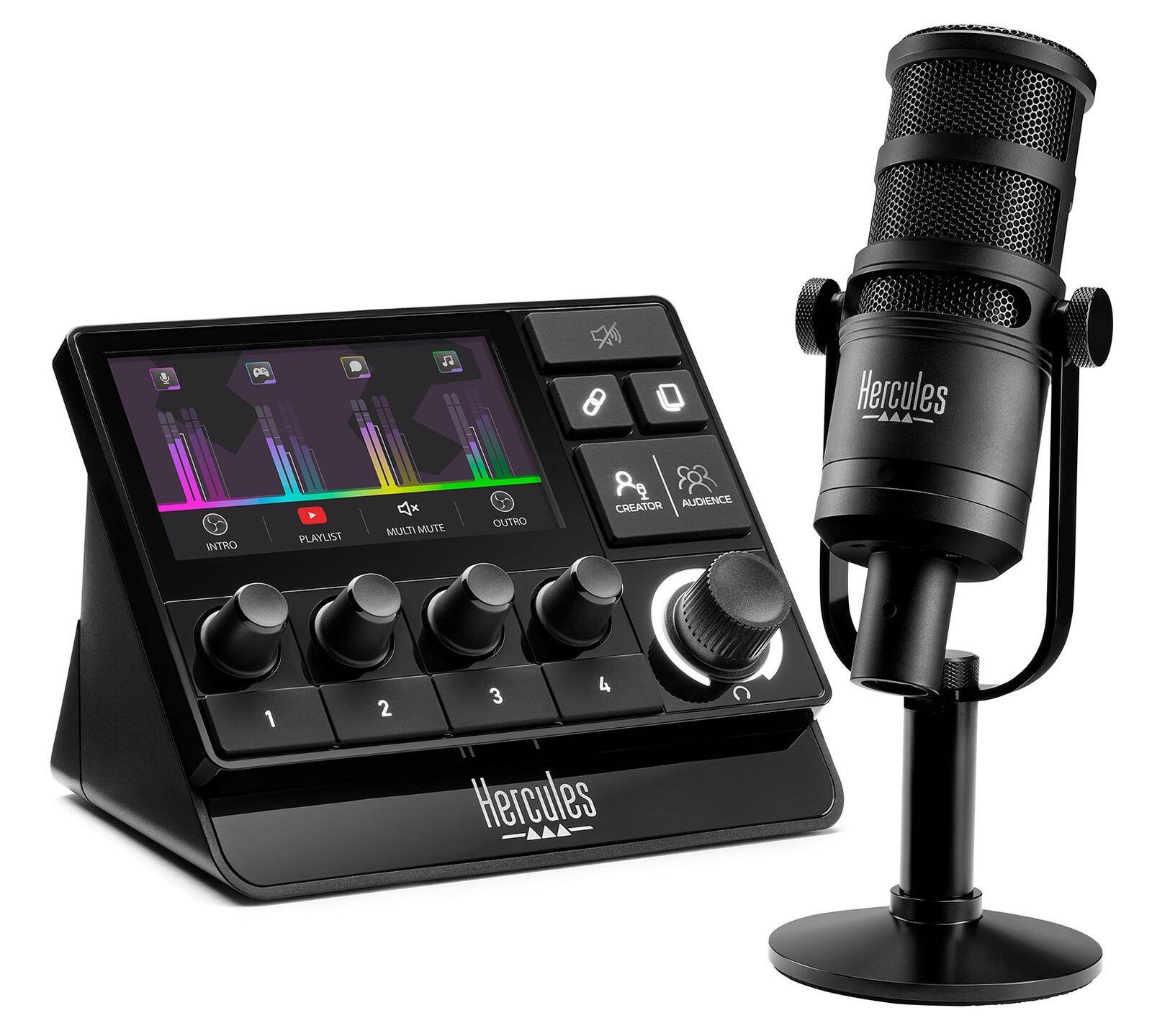 Hercules Stream Essentials Kit XLR retail Hercules Stream Essentials Kit XLR retail