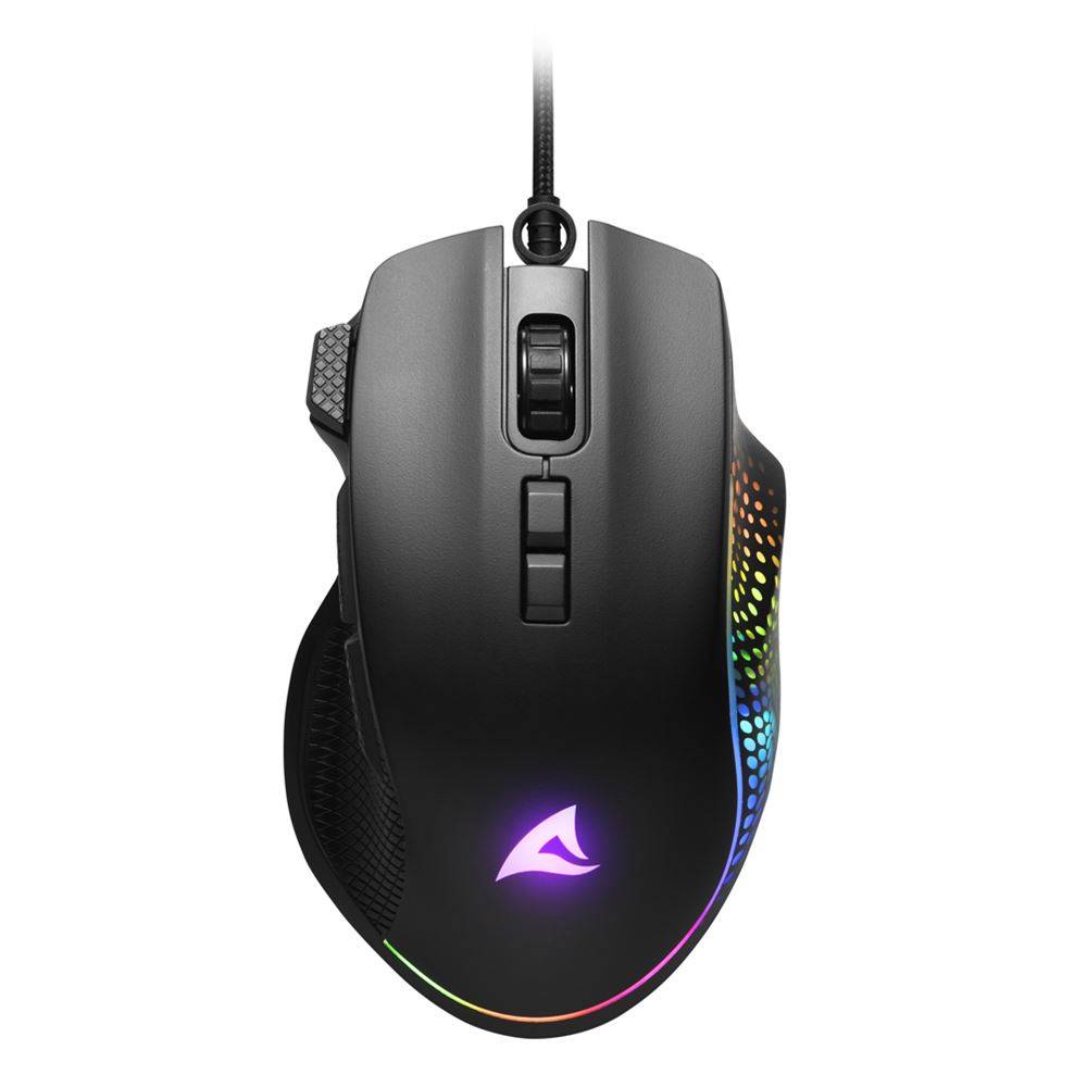 Sharkoon Maus Shark Force 3 Optisch 8 Tasten 12.800DPI schw Sharkoon Maus Shark Force 3 Optisch 8 Tasten 12.800DPI schw