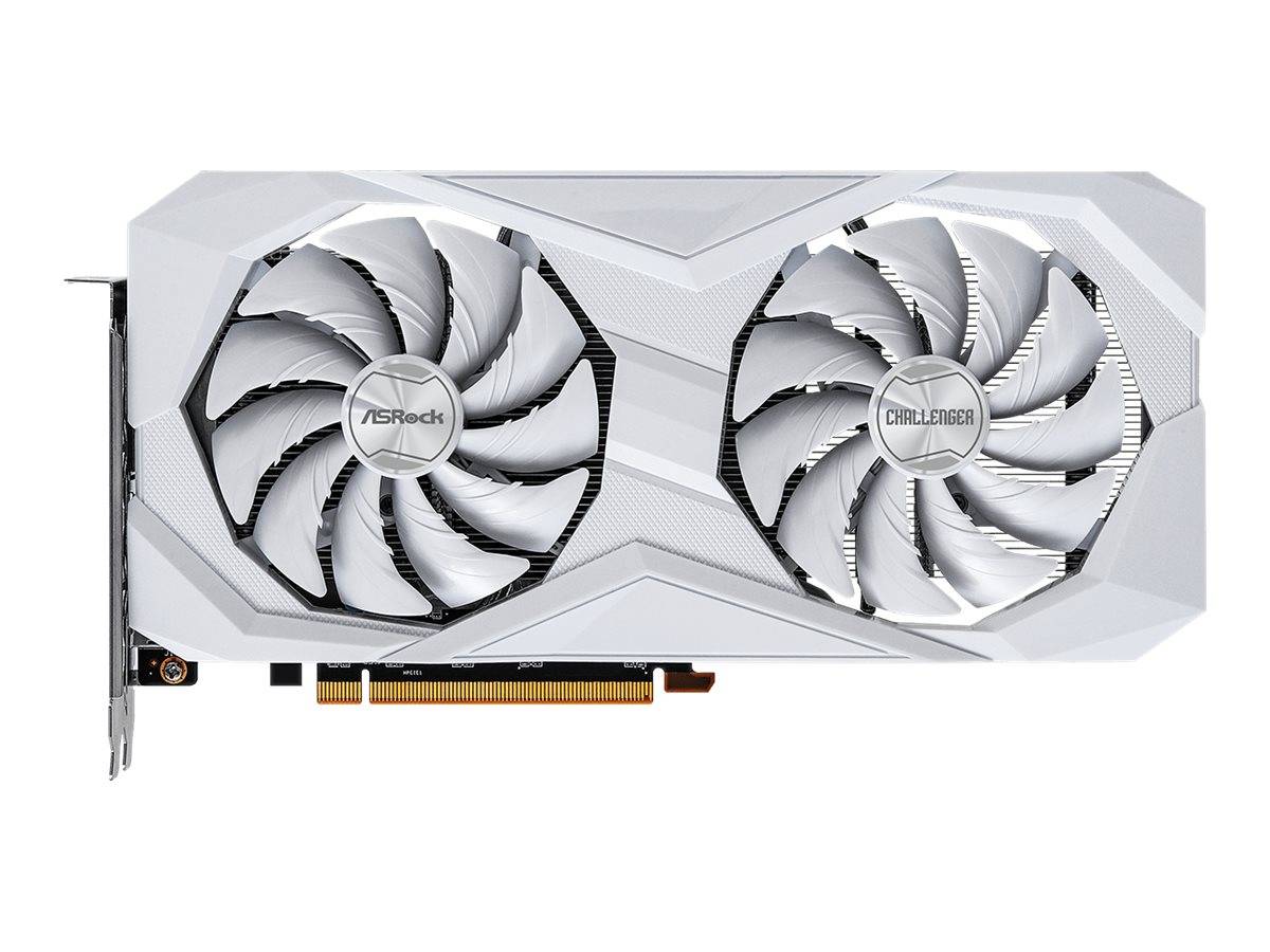 ASRock RX6600 CLW 8G Challenger White 8GB DDR6 HDMI/3xDP - 90-GA4UZZ-00UANF