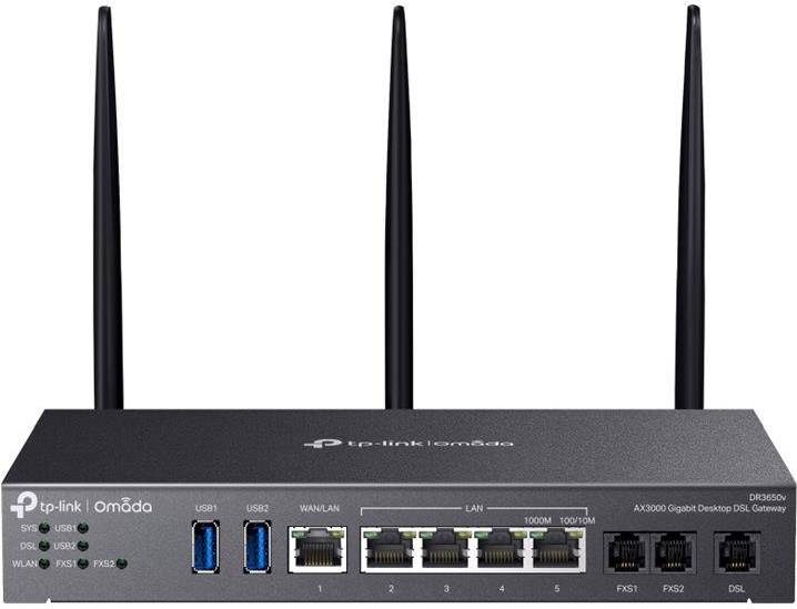 TP-Link Omada AX3000 Gigabit Desktop DSL Gateway DR3650V - DR3650v(EU)