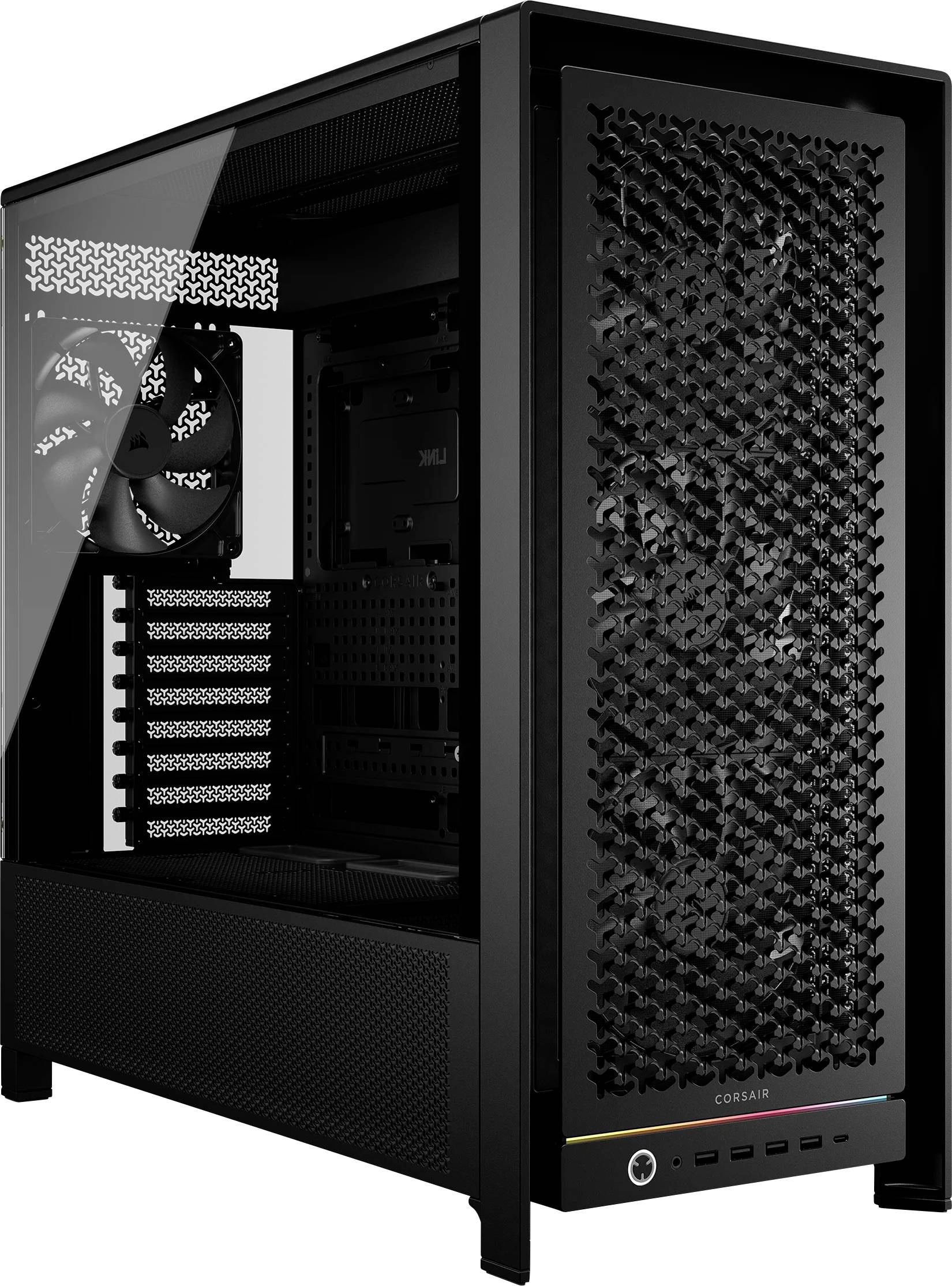 CORSAIR Geh Midi FRAME 5000D Airflow Case, Black