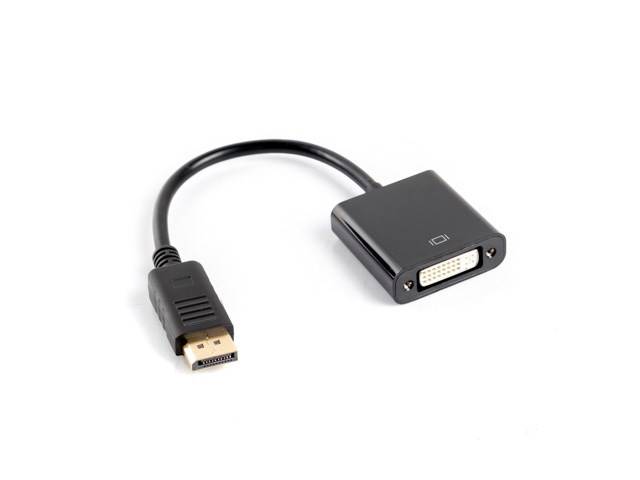 5901969408706 - - Adapter displayport männlich auf dvi-d (24+1) weiblich ad-0007-bk - Auflösung bis zu 1920x1200 - 10cm Kabel