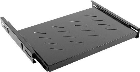 LANBERG Ausziehbares 1U-Regal -PASST NUR Lanberg 19 Standsc - AK-1006-B