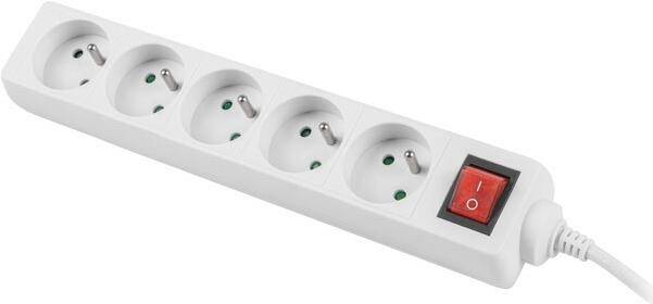 LANBERG Steckdosenleisten 1.5M 5X 230V EN MIT SCHALTER MASSI LANBERG Steckdosenleisten 1.5M 5X 230V EN MIT SCHALTER MASSI