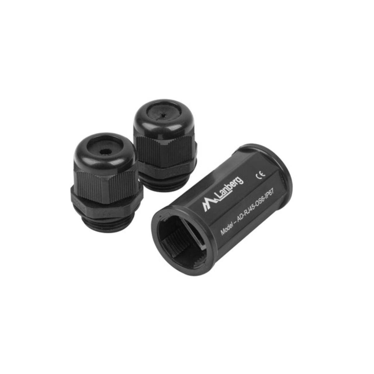 5901969418668 - LANBERG Netwerkadapter RJ45->RJ45 IP67 CAT6 FTP WODOOD 5901969418668 - LANBERG Netwerkadapter RJ45->RJ45 IP67 CAT6 FTP WODOOD