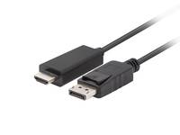 5901969438710 - LANBERG DISPLAYPORT(M) V11 ->HDMI(M) KABEL 18M SCHWARZ 5901969438710 - LANBERG DISPLAYPORT(M) V11 ->HDMI(M) KABEL 18M SCHWARZ