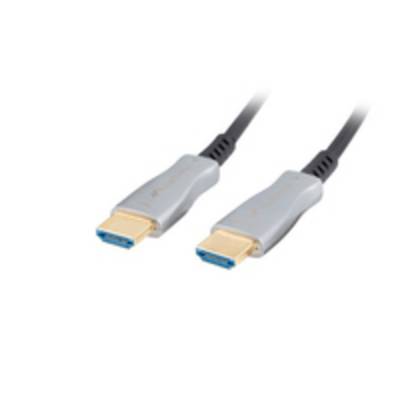 5901969429848 - LANBERG HDMI M M V20 Kabel 50m 4K optisch AOC schwarz