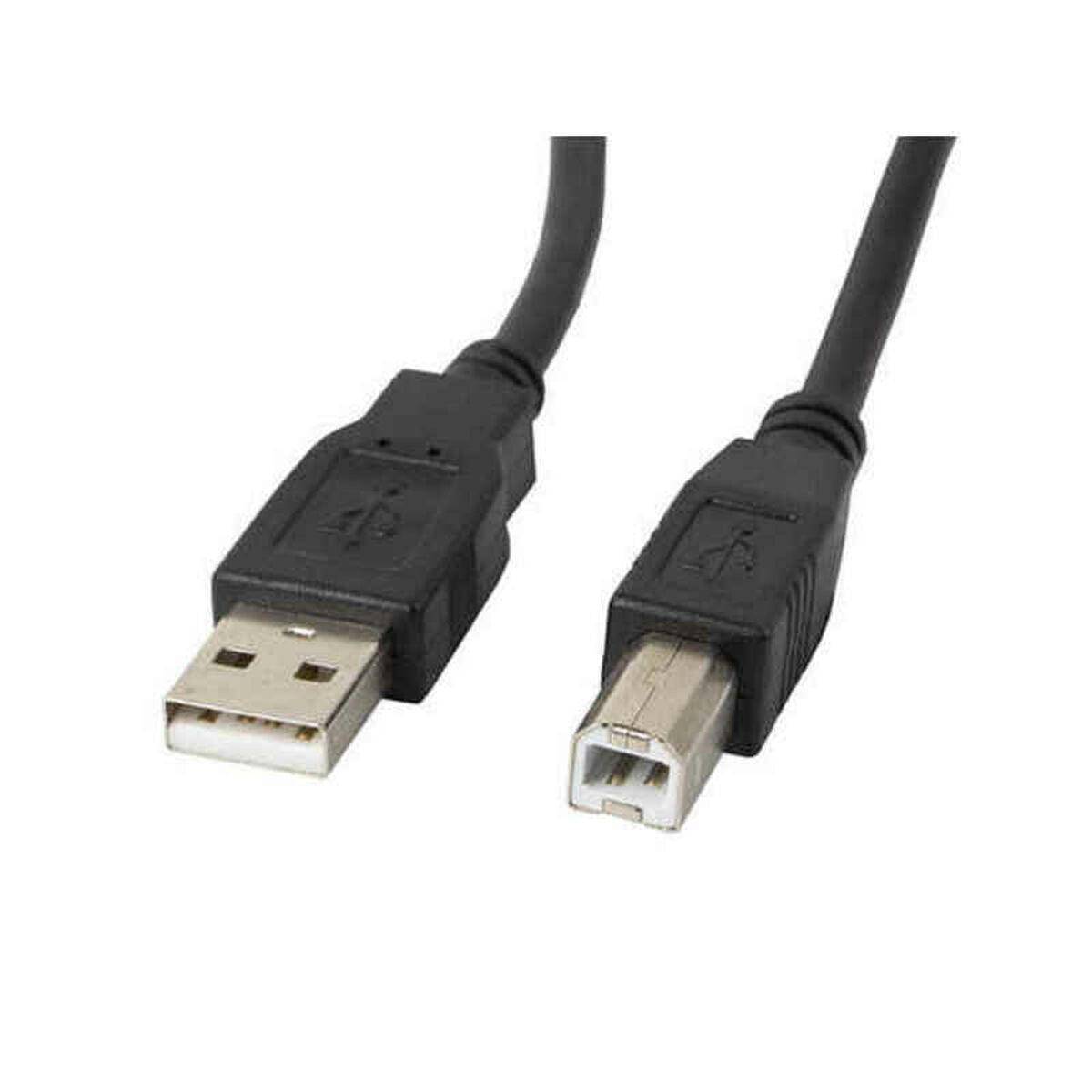 5901969413526 - LANBERG KABEL USB-A(M)->USB-B(M) 20 18M SCHWARZ 5901969413526 - LANBERG KABEL USB-A(M)->USB-B(M) 20 18M SCHWARZ
