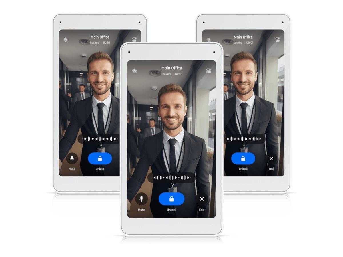 0810084695906 - UniFi - video intercom monitoring tablet (pack of 3) 0810084695906 - UniFi - video intercom monitoring tablet (pack of 3)