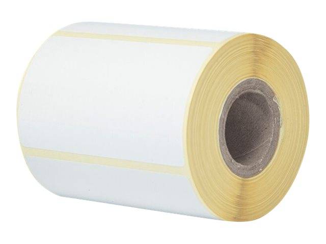 Einzeletikettenrolle Brother weiss 76x44mm 400St./Rolle 8er - BDE1J044076066