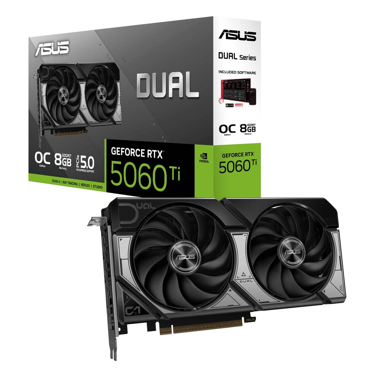 ASUS DUAL-RTX5060TI-O8G - 90YV0MP2-M0NA00