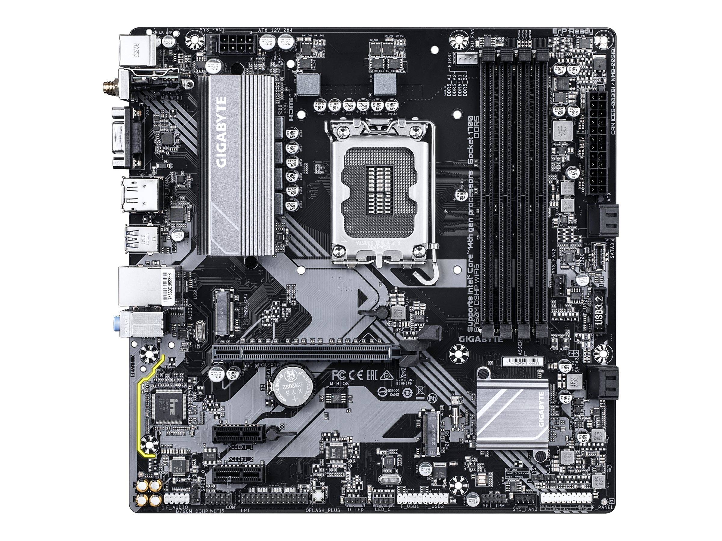 Gigabyte B760M D3HP WIFI6 (B760,S1700,mATX,DDR5) - B760M D3HP WIFI6