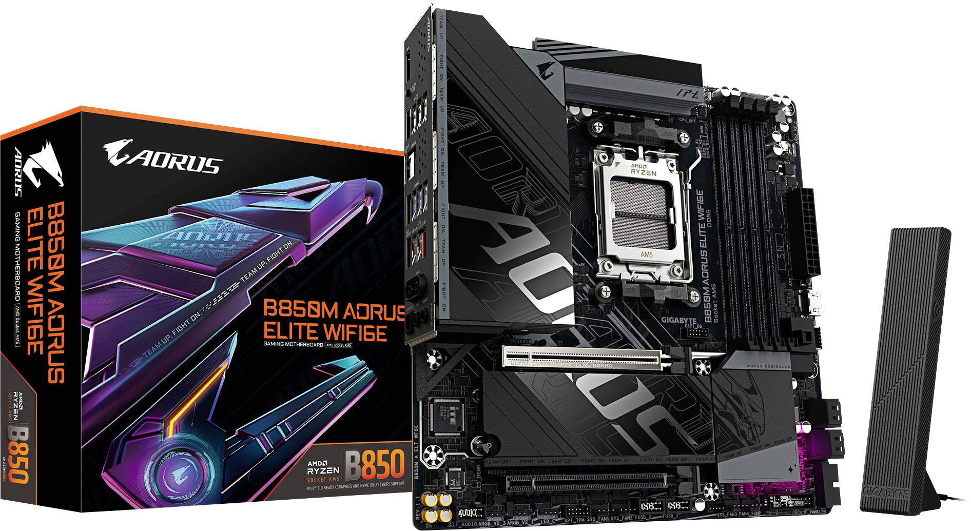 Gigabyte B850M A ELT WF6E (B850,AM5,mATX,DDR5), Gigabyte B850M A (BILD1)