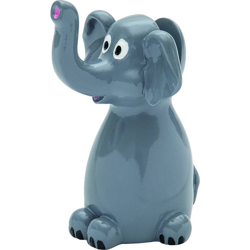 WEDO Brillenhalter Elefant, Polyresin, Grau, 7,1 x 5,5 x 10, - 20227111