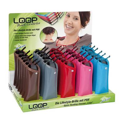 WEDO Lesebrille Loop im 30er Display f.sortiert