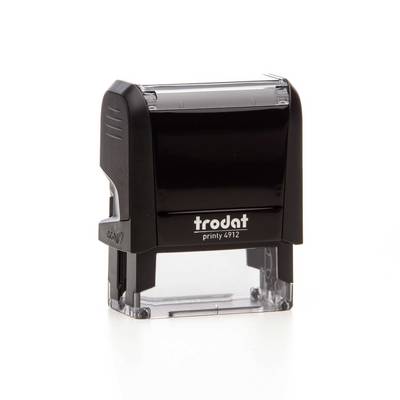 WEDO Stempel Printy 4912 mit Gutschein Modell 4.0 5-zeilig