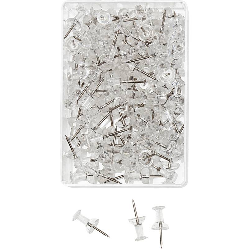 WEDO Pinnadeln Diaboloform in 100er Klarsichtdose Länge 2,3 - 54249