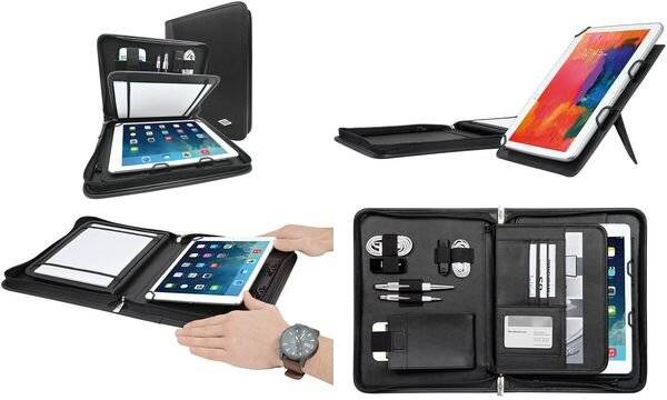 WEDO Tablet Organizer A5 Elegance 9,7 bis 10,5 Zoll Schwarz - 5875901