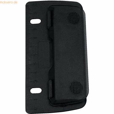 WEDO Taschenlocher Business 2fach schwarz in SB-Karton - 67801