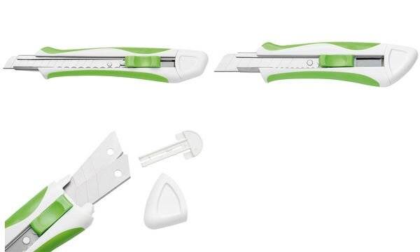 WEDO Cutter Soft 18 mm gn. Comfortline incl. 2 Klingen weiß - 7892118